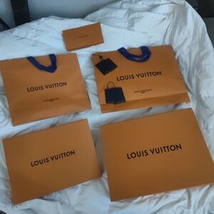 Louis Vuitton Gift Boxes and Bags